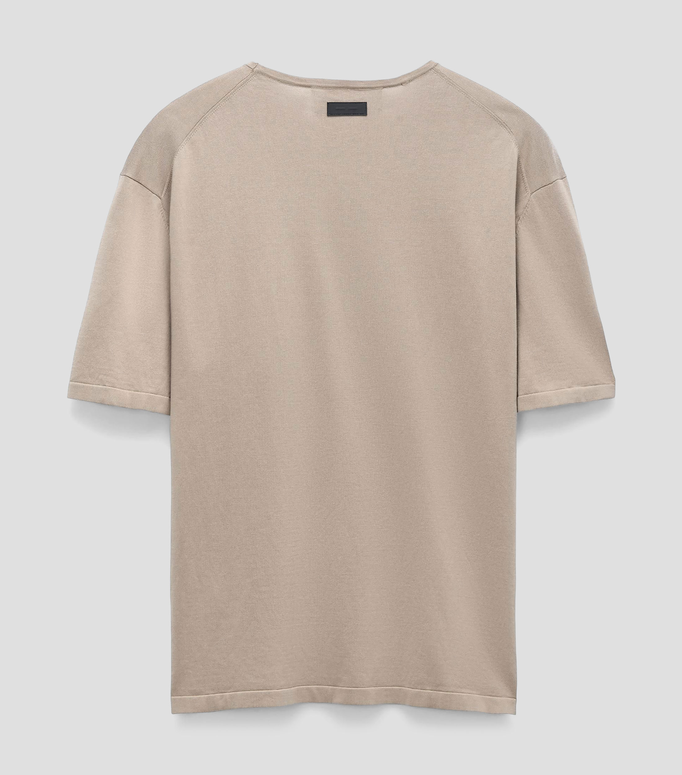 Playera cuello redondo manga corta lisa Hombre
